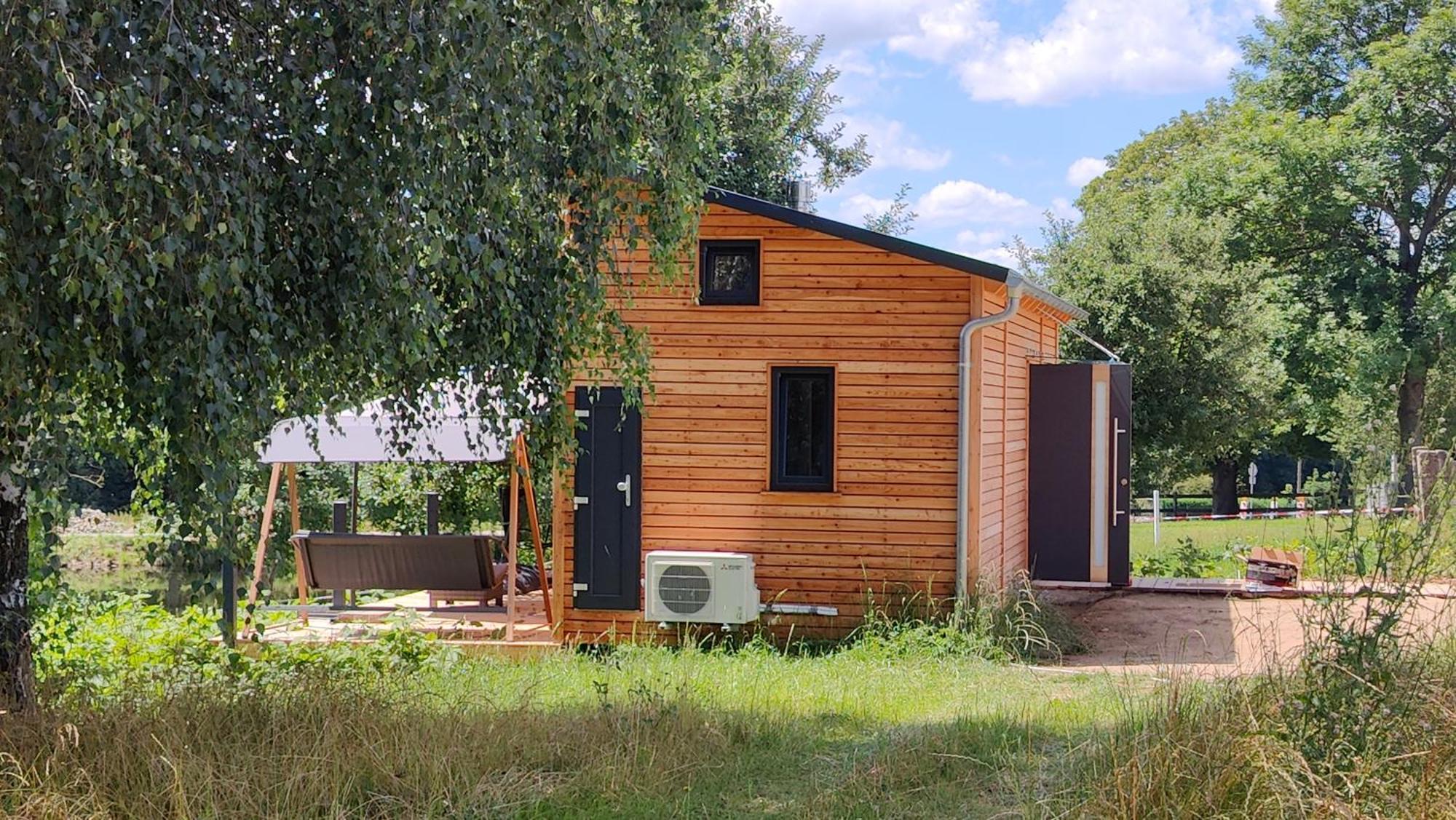 Tinyhousebeidresden 3 Fuer 2 - 7 Personen, Naehe Saechsische Schweiz, Dresden, Mit Badeteich Villa Großharthau Exteriör bild